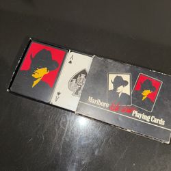Vintage Marlboro Playing Cards 
