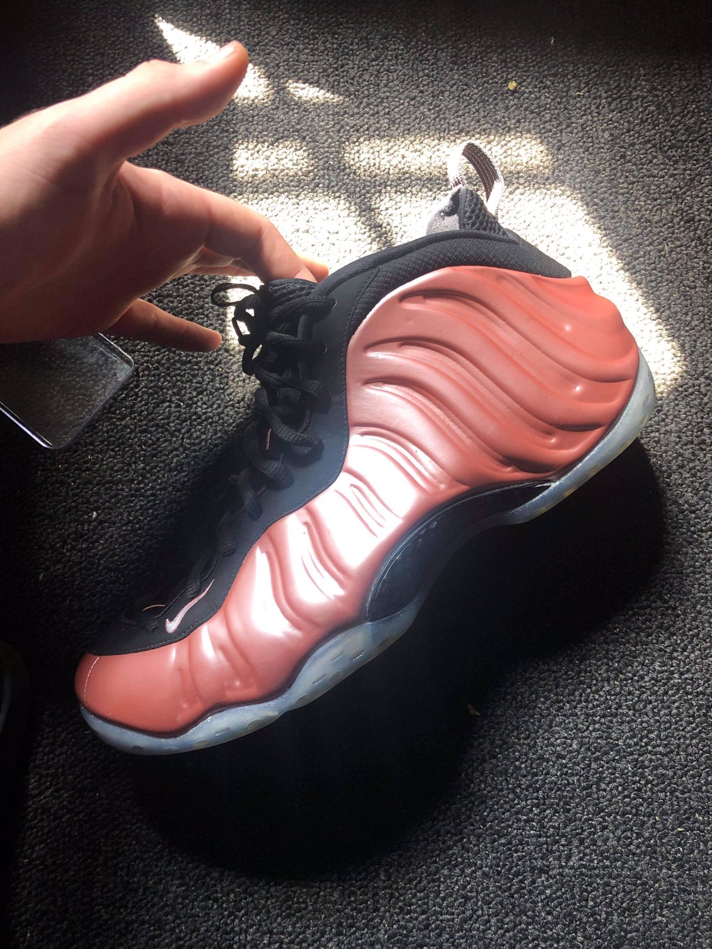 Pink coral foamposites sz12