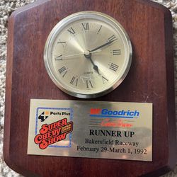 Old Award Car Show Plaque