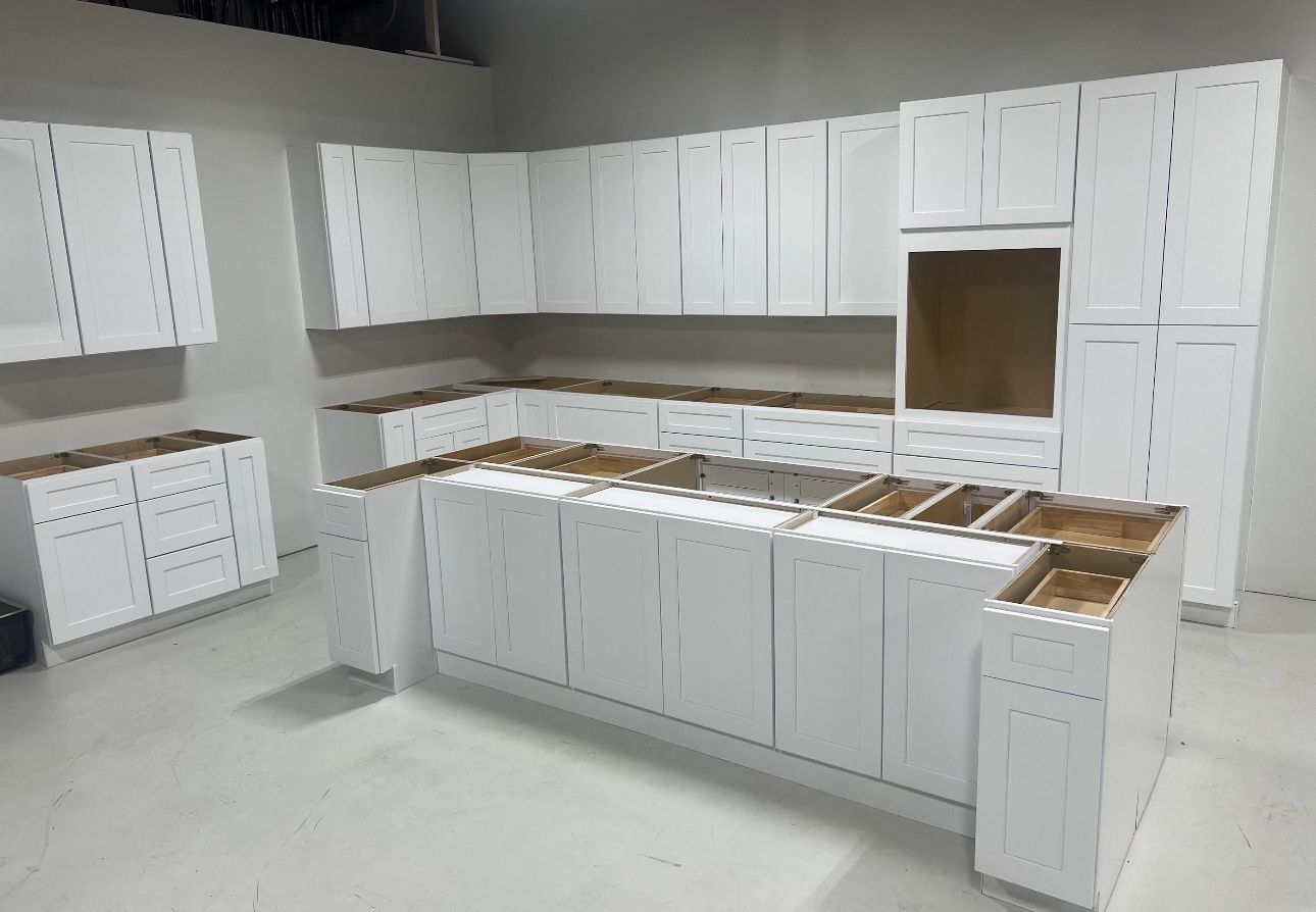 White Shaker Cabinet Sale