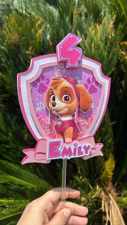 Skye Cake Topper 