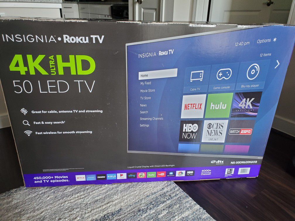 Insignia roku smart TV 50 inch 4k