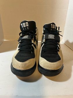Nike Air Force 180 "Sail Black" (2017Retro) - Men's Size 11.5 - SKU: 310095-$115 CASH
