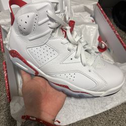 Jordan 6s Reverse Red Oreo 