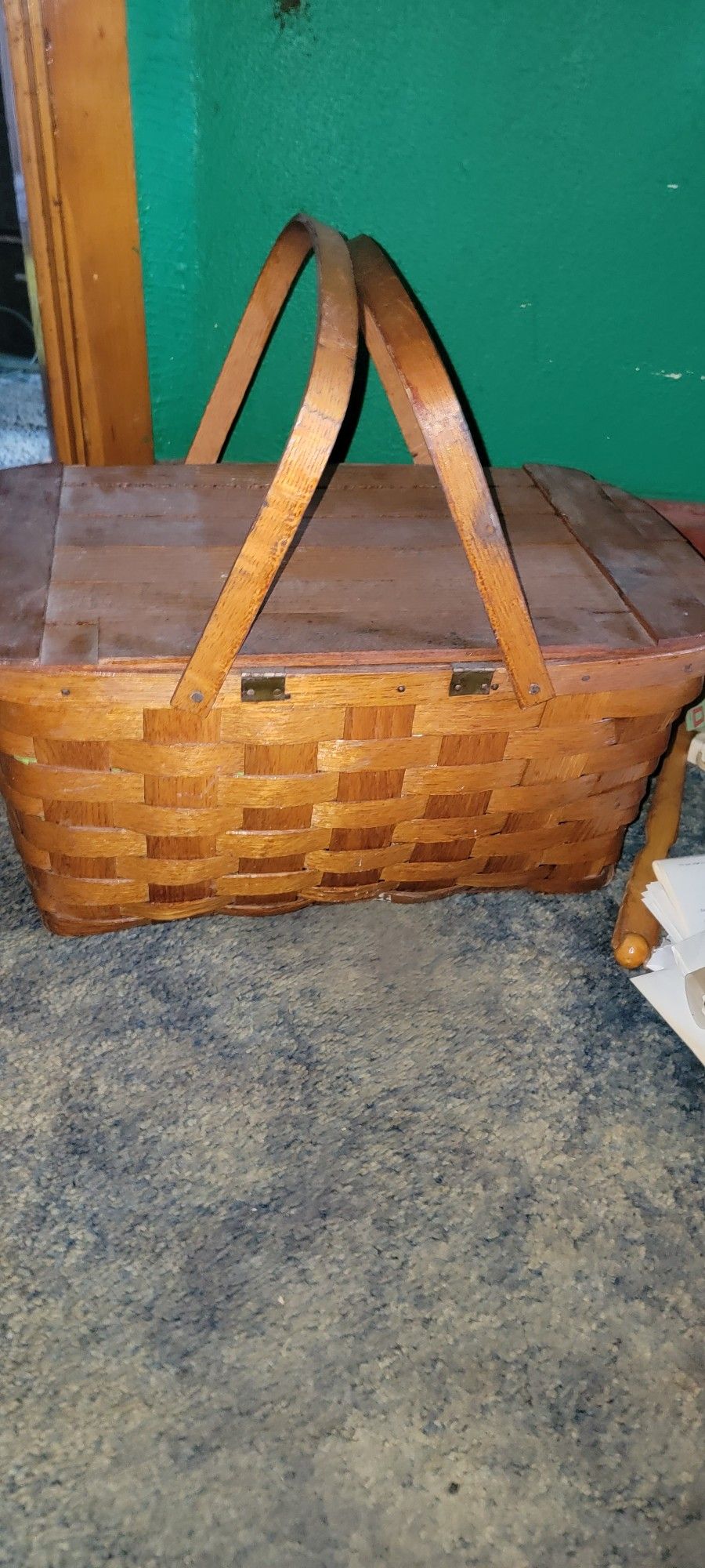 Vintage Picnic Basket