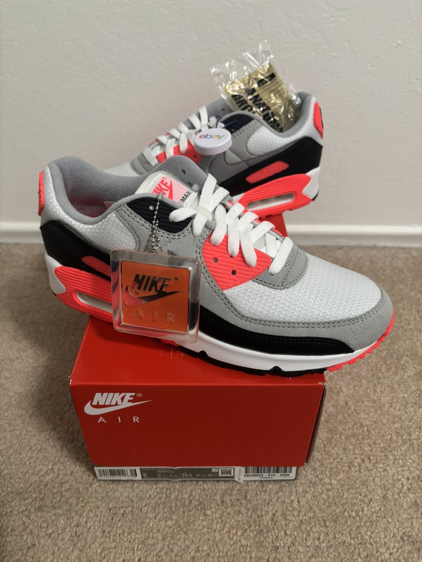 Nike Air Max 90 Infrared (2020) Size DS Brand New!