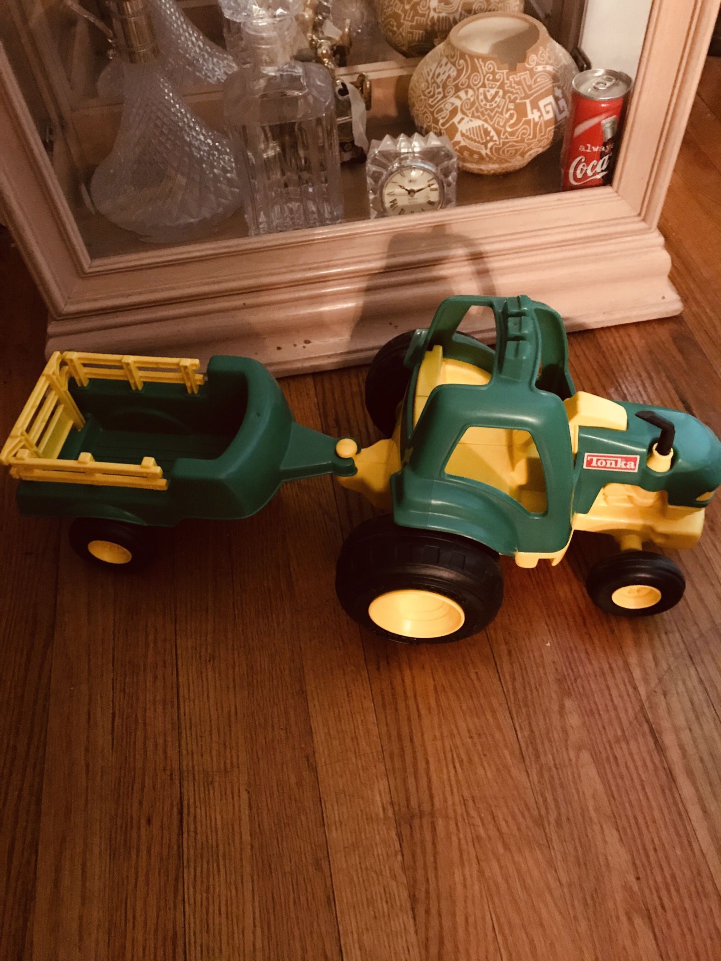 Farm Tractor and Trailer Tonka