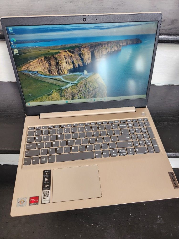 Gold Lenovo Laptop Win11Pro/1TB/OfficeSuite/8Gb