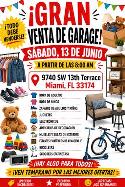 Venta de Garage
