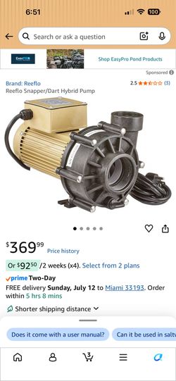 Water pump