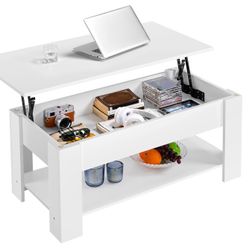 Coffee Table - Hidden Storage Compartment