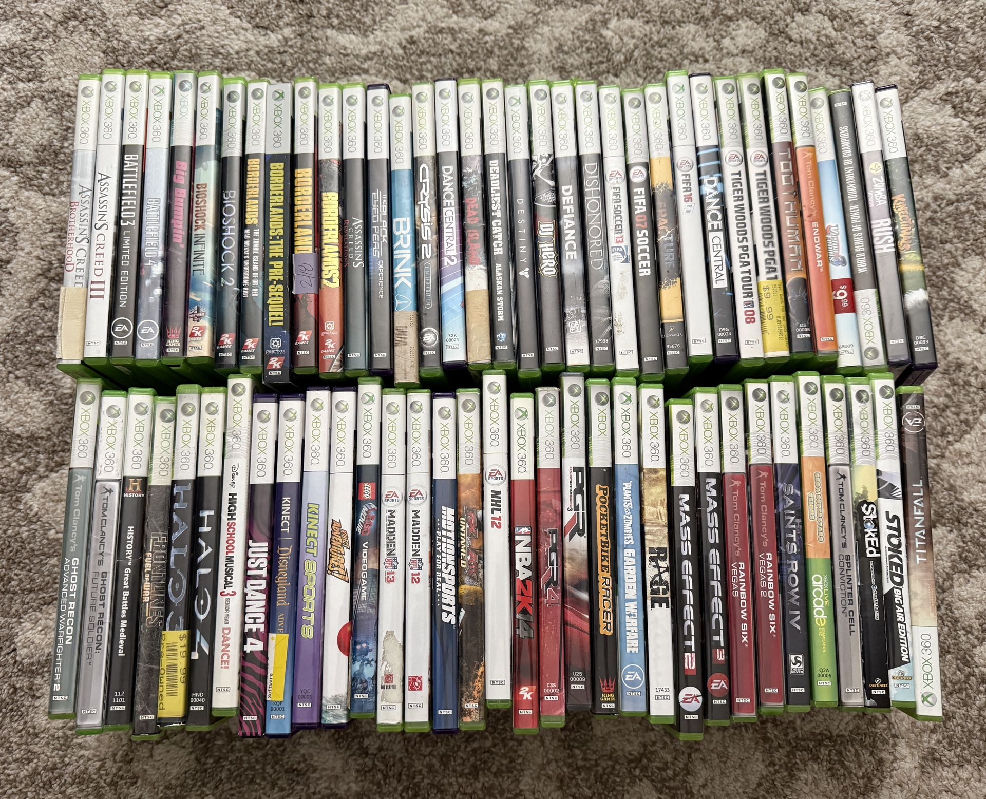 Xbox 360 Games 5 Each