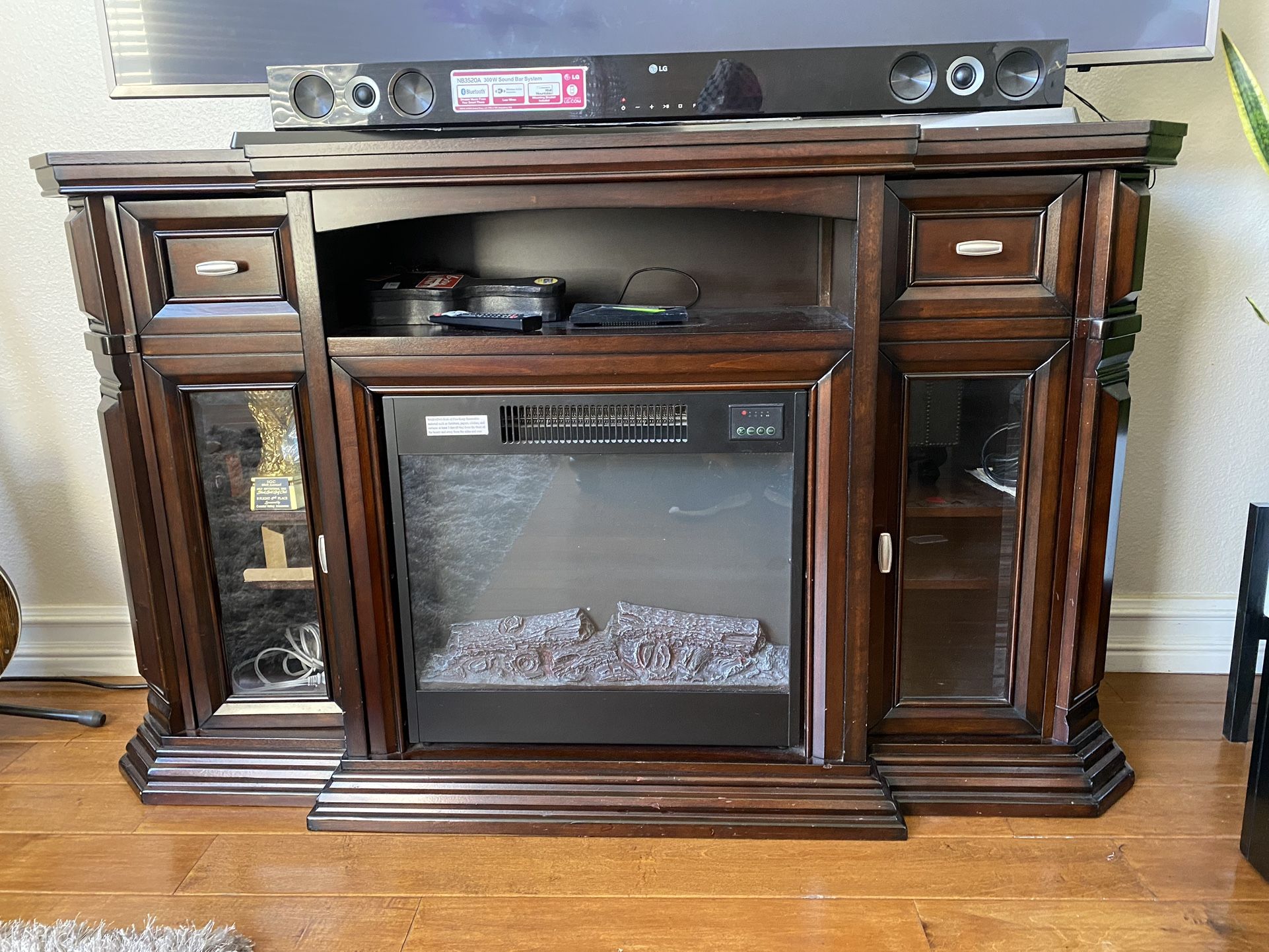 Tv Stand Heater Fire Place