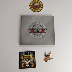 Guns N' Roses Greatest Hits + 3 Stickers CD Album 