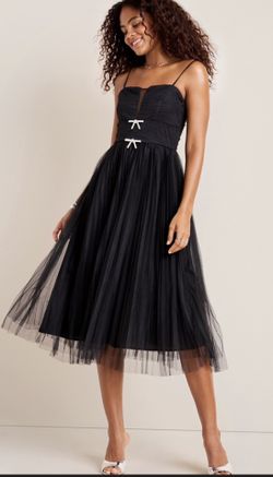 Black Tulle Dress