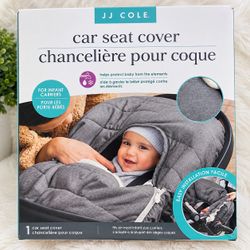 Brand New Grey JJ Cole Car Seat Cover