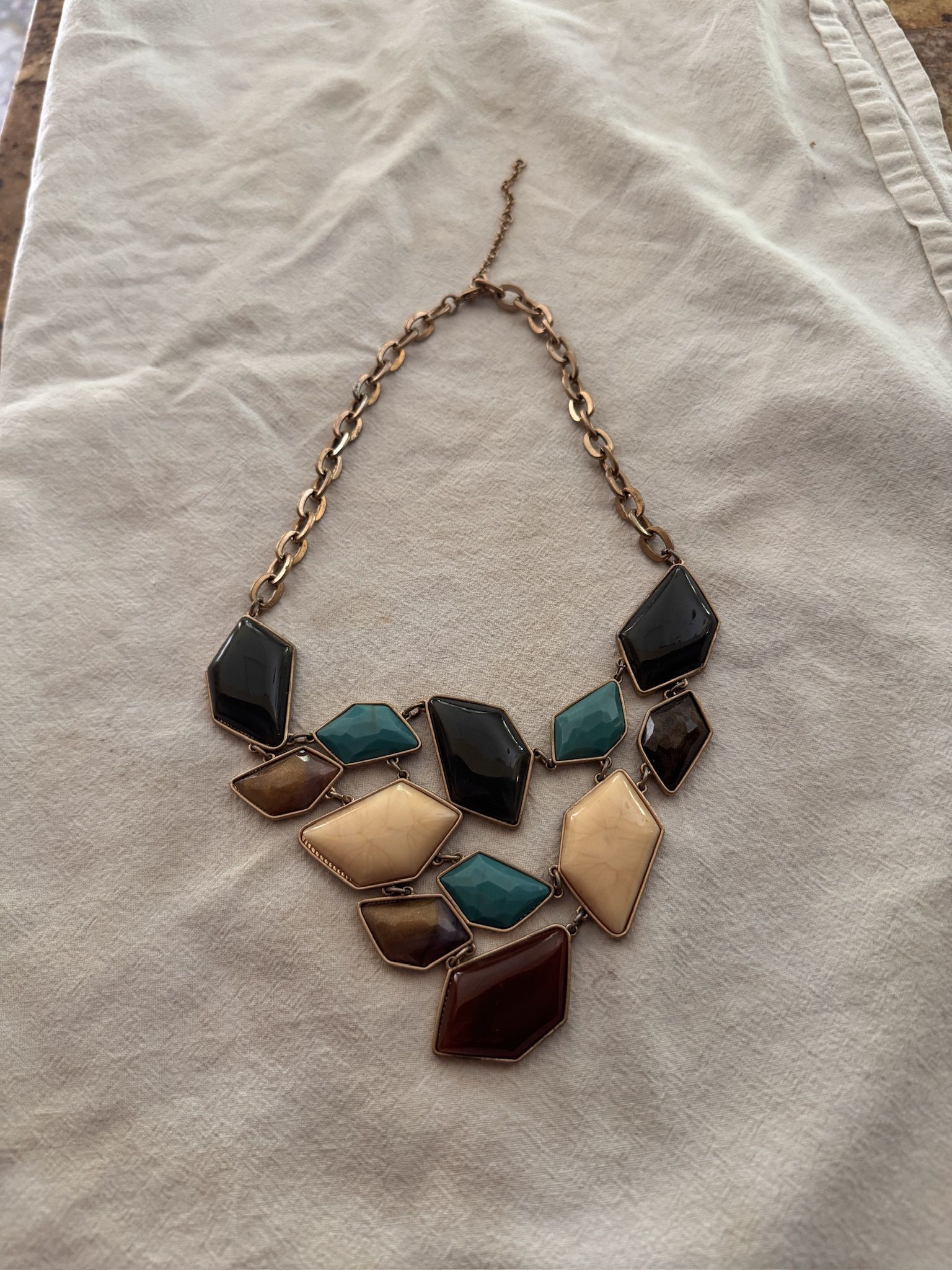 Multi-color Stone Women’s Necklace