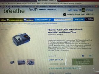 Respironics cpap machine