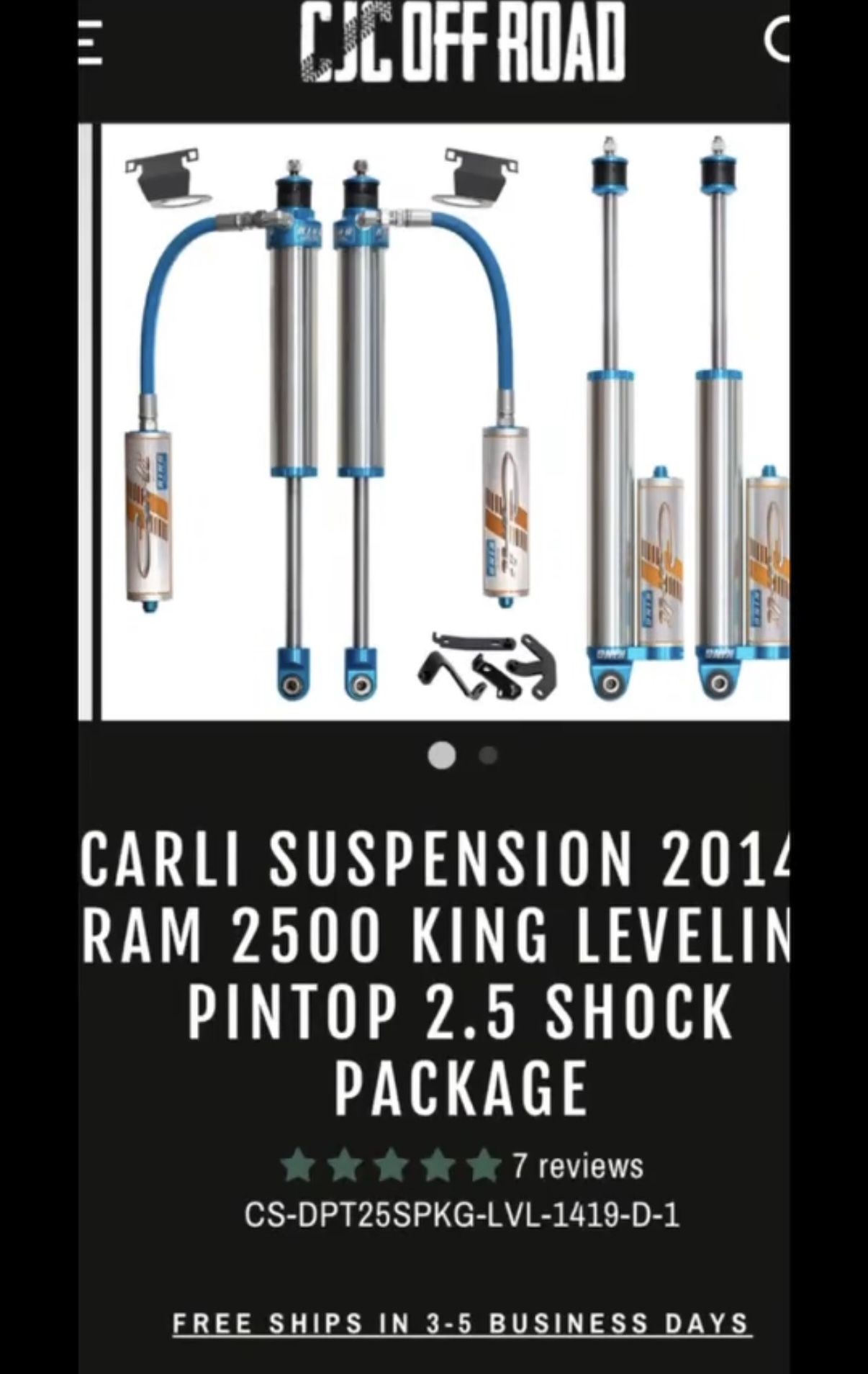 King Shocks 