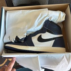 New Size 12 Jordan 1 Navy Blue 