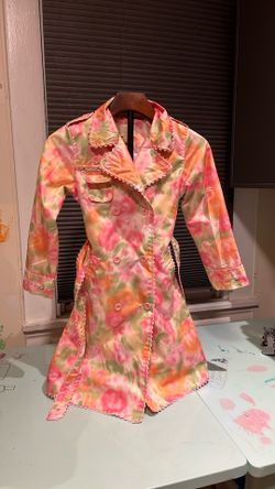 Multi Colored Spring Rain Jacket