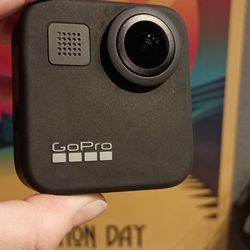 GoPro Max With Telescopic Pole Backpack Setup