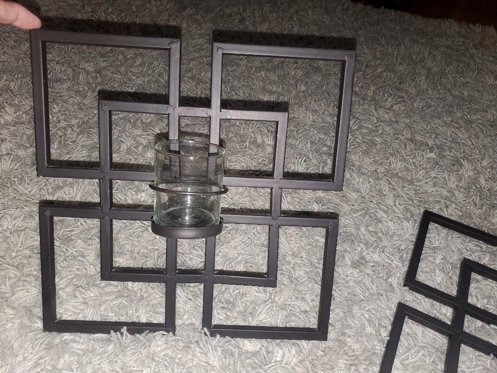 2 Design Candle Holders