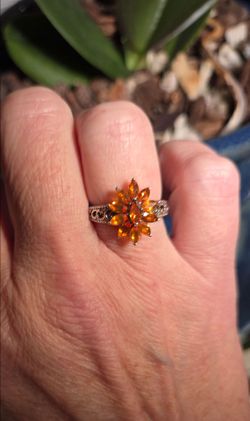 Citrine ring size 8.5