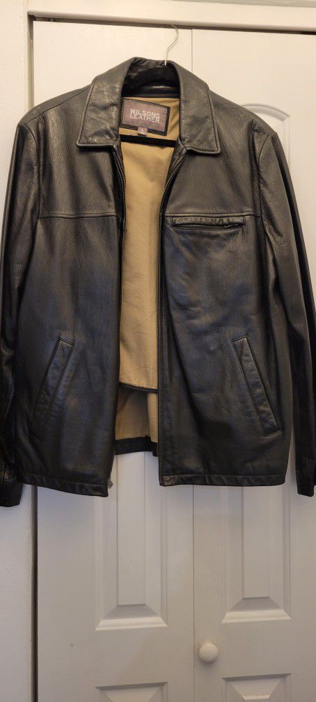 Wilson LEATHER jacket Size LARGE