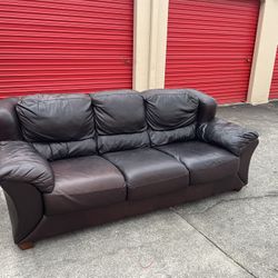 Leather Couch