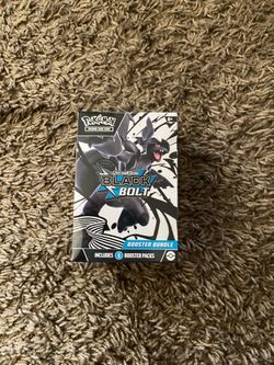 Pokémon black bolt booster bundle