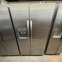 NEW FRIGIDAIRE SIDE BY SIDE FRIDGE 36β