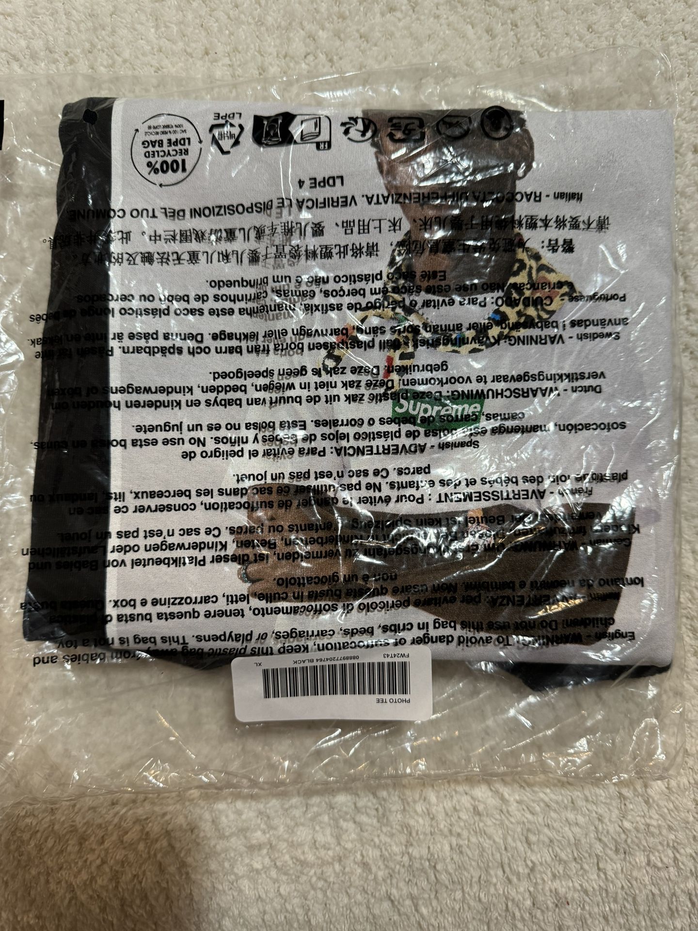 Supreme Tyler The Creator Tee Black XL