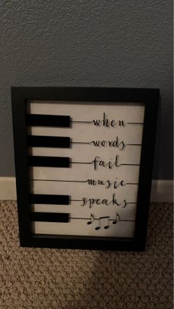 Music frame
