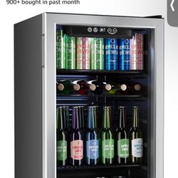 hOmelabs Beverage Fridge