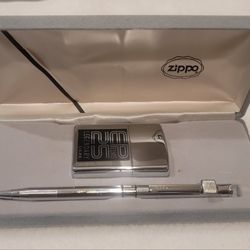 Elvis Presley Zippo And Pen Set