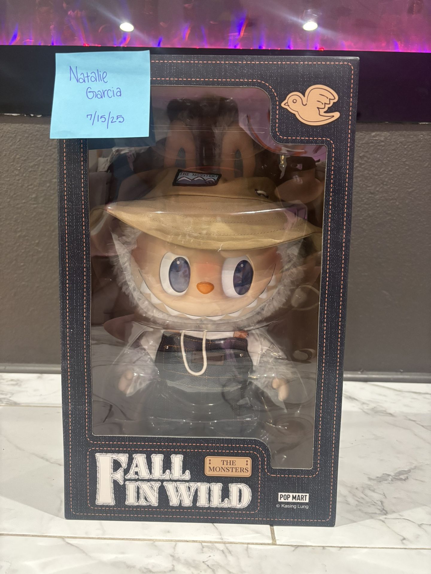 Fall in Wind Labubu Plush Doll