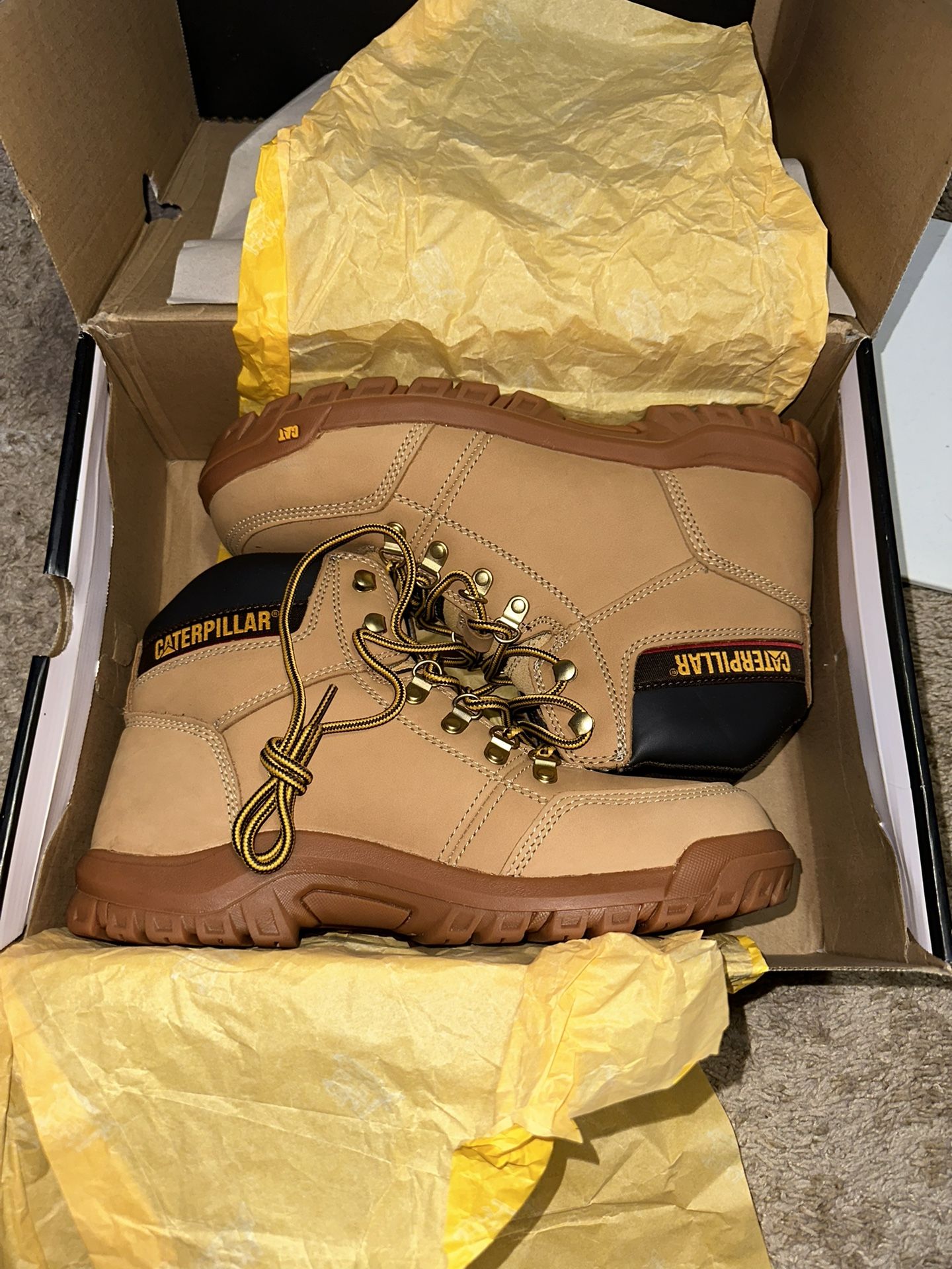 Caterpillar Steel Toe Work Boots