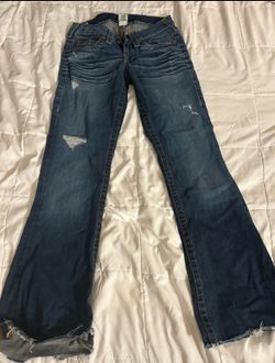 low rise true religion bootcut jeans