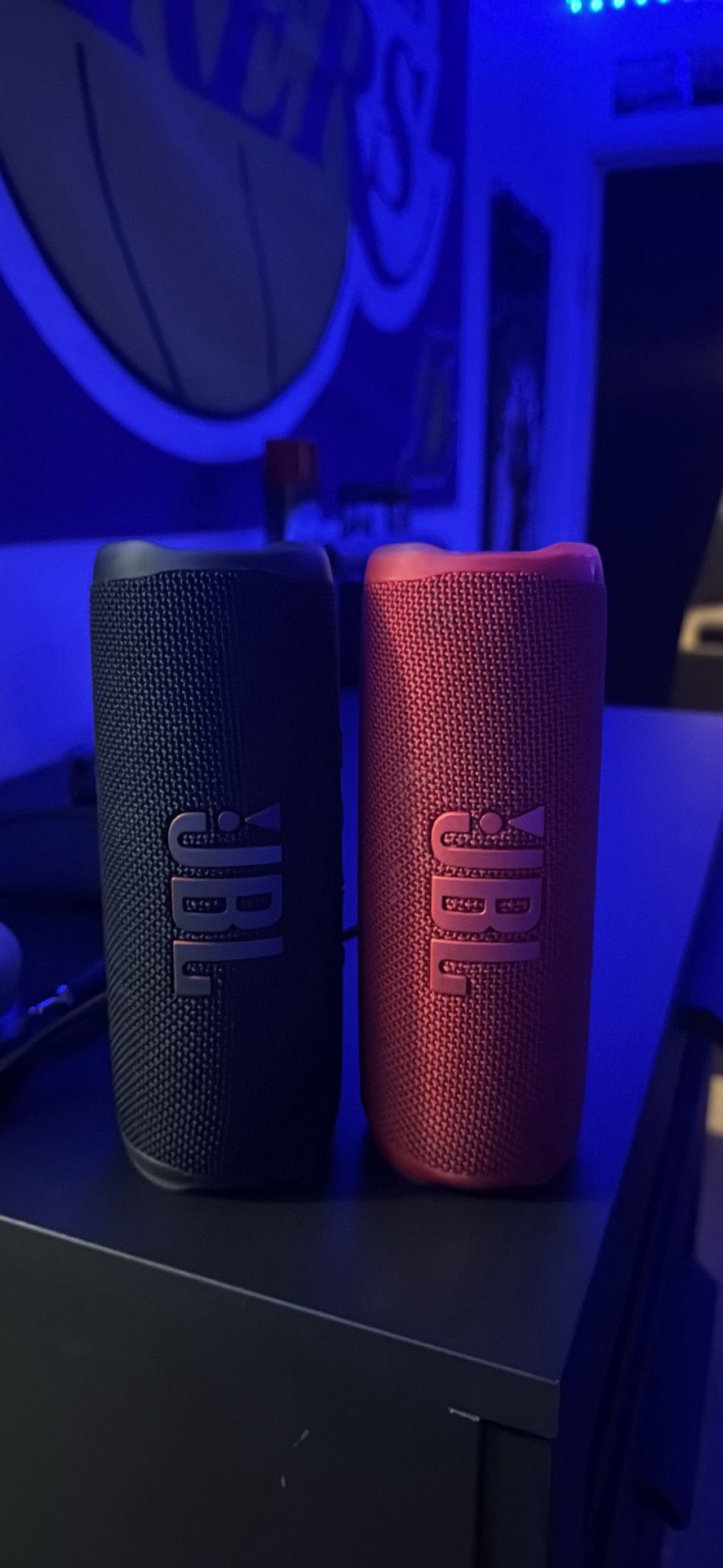 Jbl Black An Red Flip 6 Pair