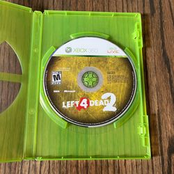 Loos Xbox 360 left for dead 2