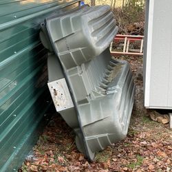 Small Boat And Boat Trailer 