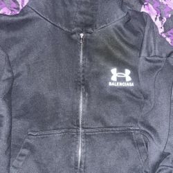 Balenciaga X Under Armour Zip-up Hoodie