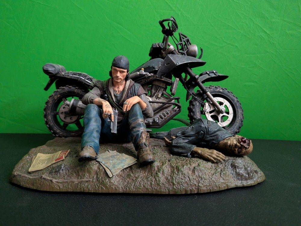 2018 MINT Days Gone Collectors Statue & Metal Game Case