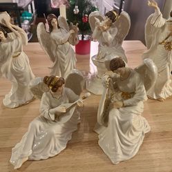O’Well Porcelain Angels Set Of 6