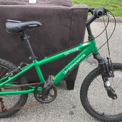 Green Diamondback Octane 20 Kids Bike