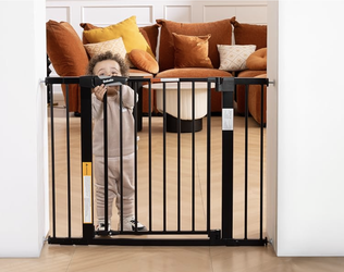 Bobelio Baby Gate - Black