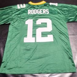 New Fanatics Pro Line Aaron Rodgers #12 Green Bay Packers NFL Jersey Sz L