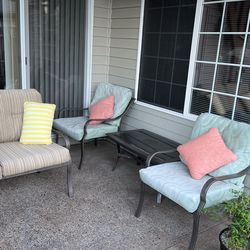 Set of table and chairs