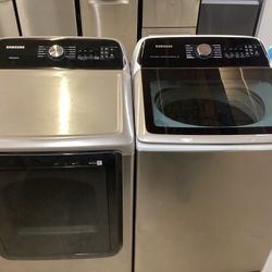 Samsung Washer And Dryer Set New scratch And Dent 